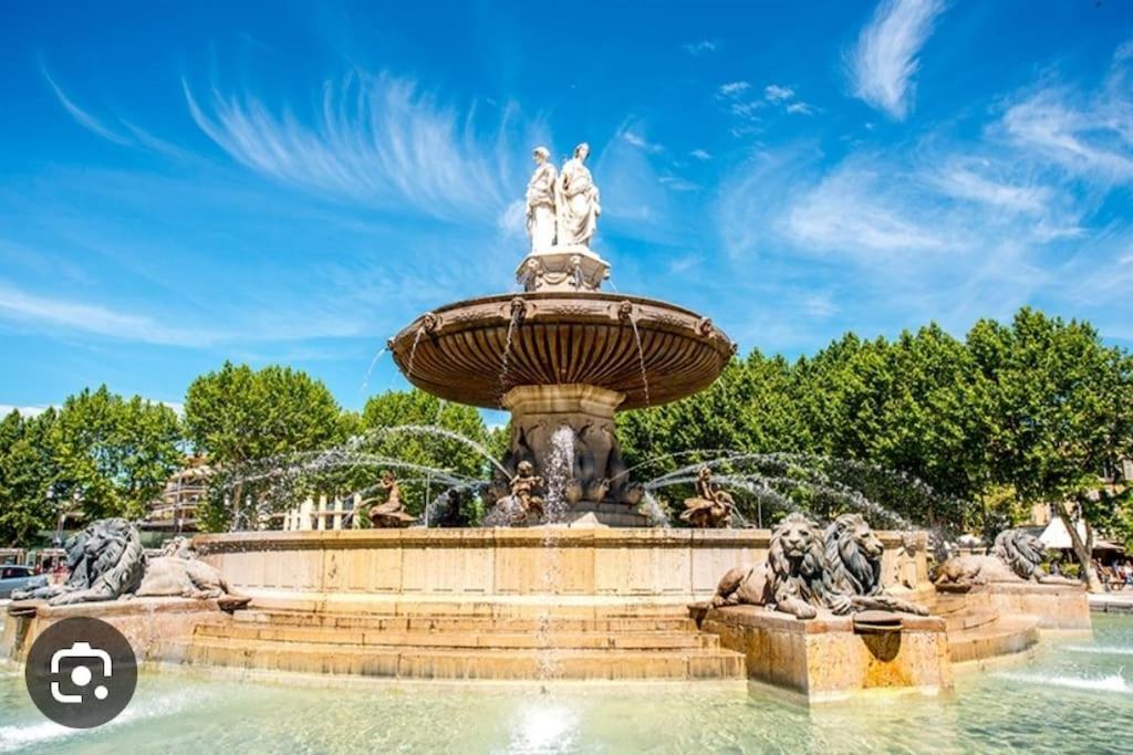 Apartmán Joli T2 Lumineux Avec Balcon Et Wifi - Proche Cv Aix-en-Provence Exteriér fotografie