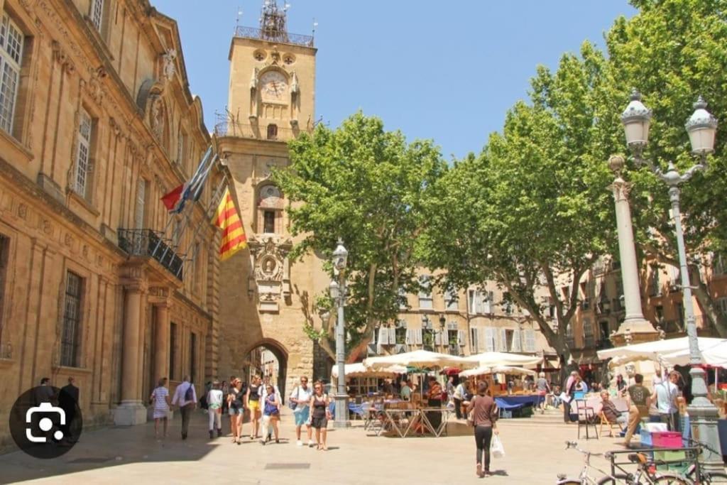 Apartmán Joli T2 Lumineux Avec Balcon Et Wifi - Proche Cv Aix-en-Provence Exteriér fotografie